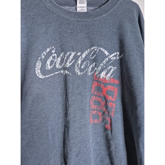 Coca Cola Long Sleeve Pullover Sweatshirt Women's Size 3XL VTG - Picture 6 of 7